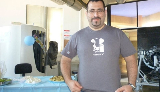 Εκδήλωση για την επιτυχή υποστήριξης της διδακτορικής διατριβής του Νίκου Ταπόγλου